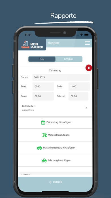 MeinMaurer Screenshot