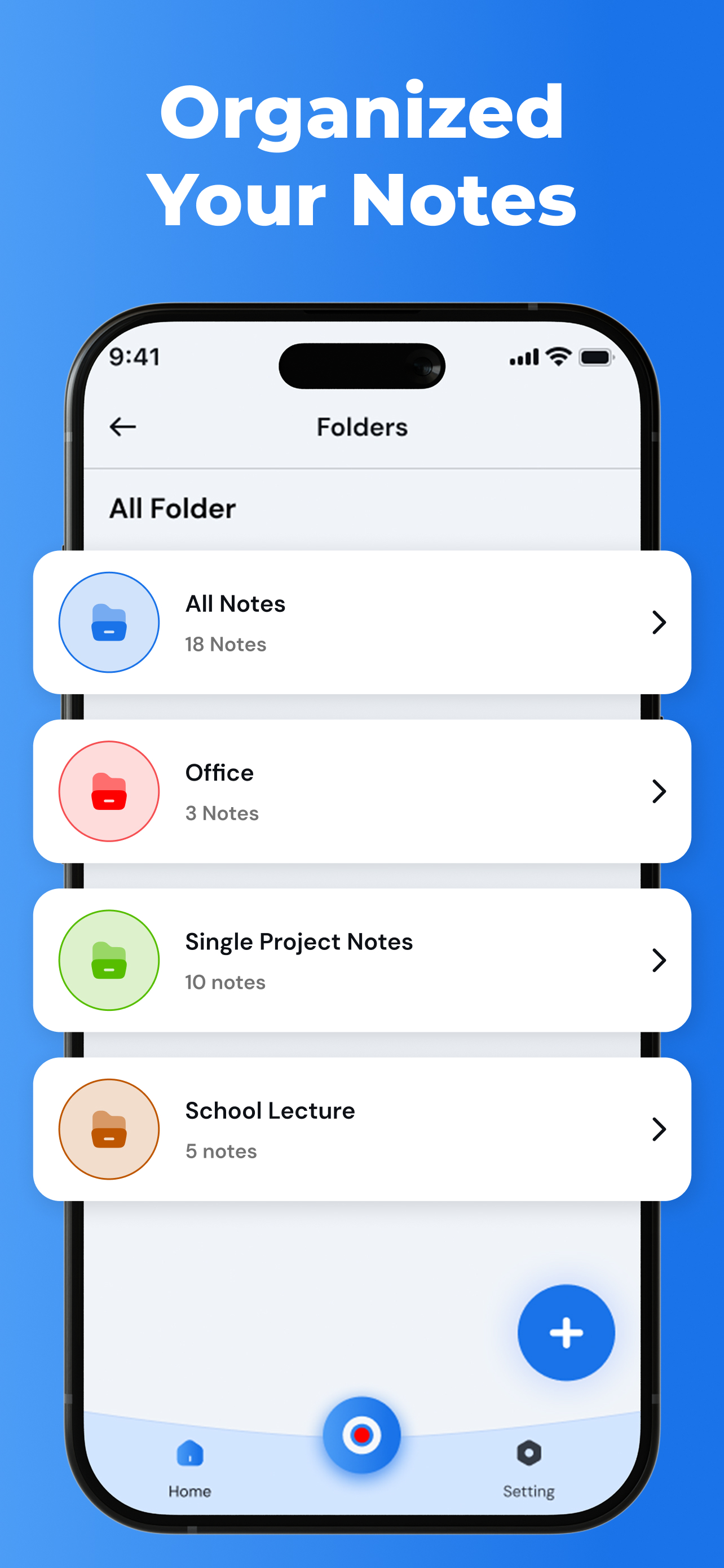 Ai Notes: Voice Memos Recorder screenshot 9