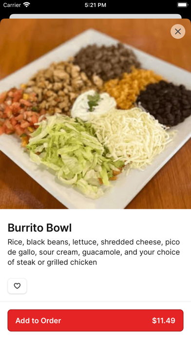 Agaveros Mexican Bar & Grill iPhone screenshot 4 - Food & Drink app