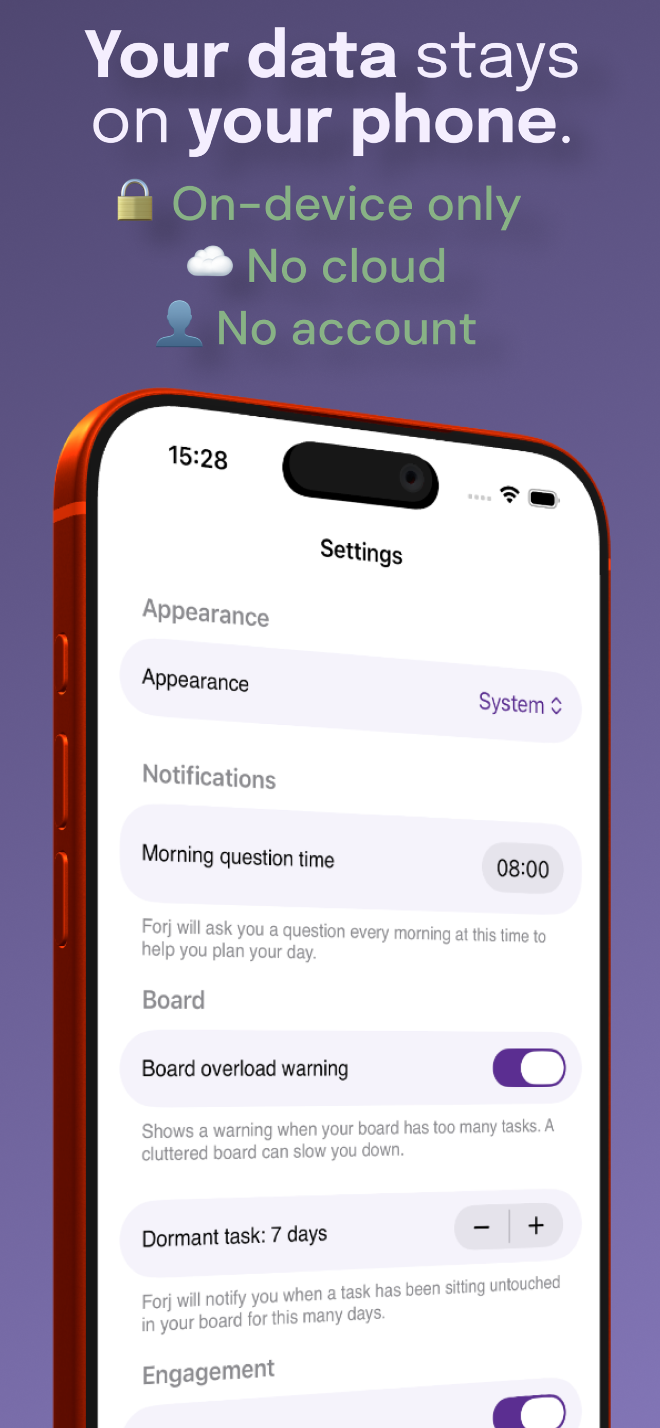 Forj - Focus Planner screenshot 5