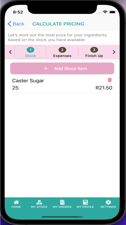 Bakers Pricing Calculator screenshot-5