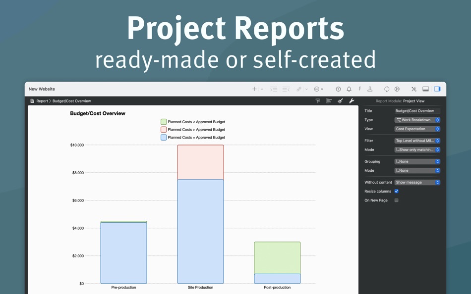 #8. Merlin Project: Gantt & Kanban (macOS) 由: ProjectWizards