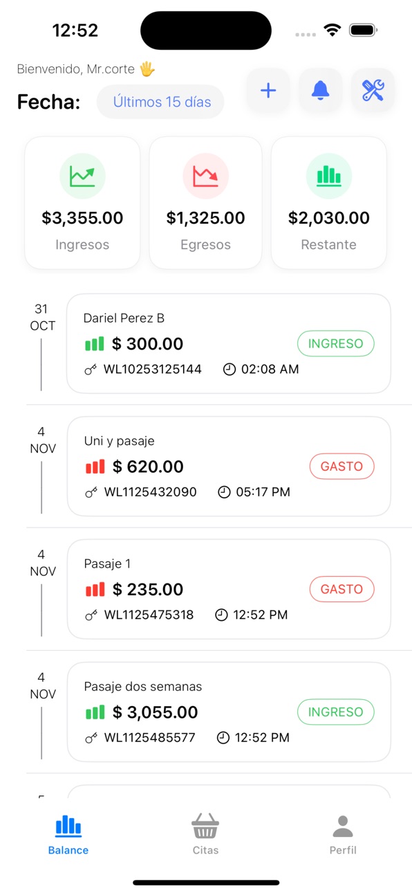 iPhone screenshot