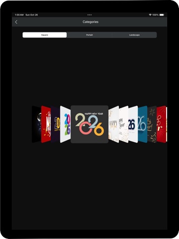 New Year Wallpapers 2026 iPad screenshot