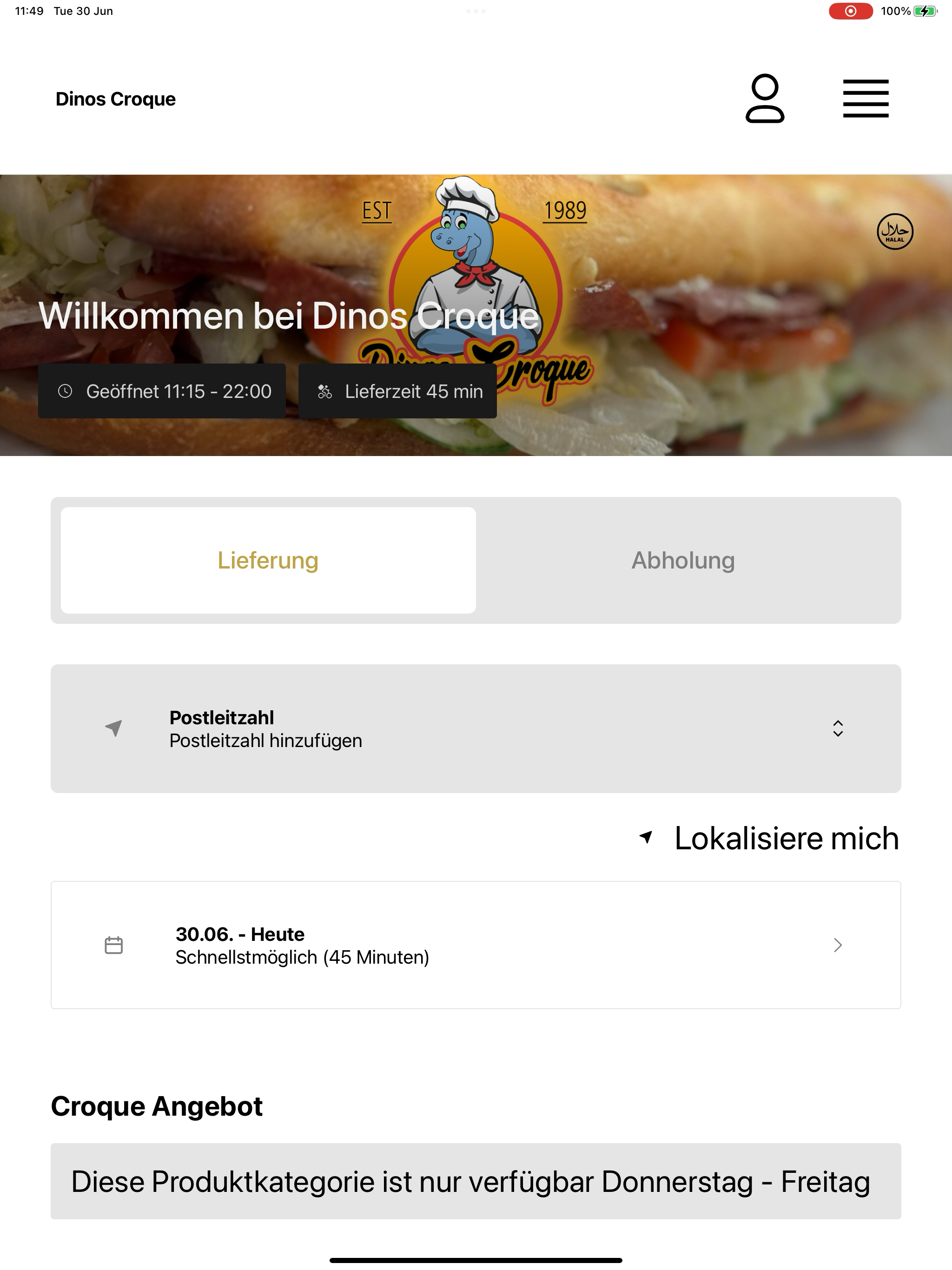 Dino's Croque