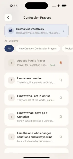 New Creation-spiritual growth screenshot 3