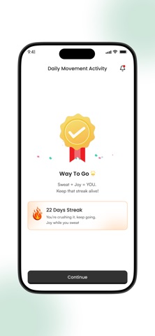 SweatJoy screenshot