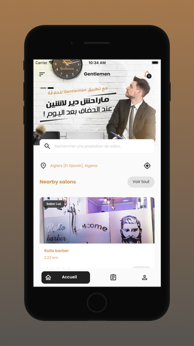 Gentlemen client Screenshot