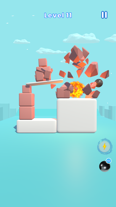 Knock Out Cubes - Ball Break Screenshot