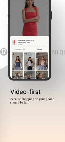 Junie: See Clothes IRL iPhone screenshot