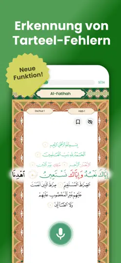 Screenshot von Koran 360: Al Quran Deutsch auf dem iPhone 2