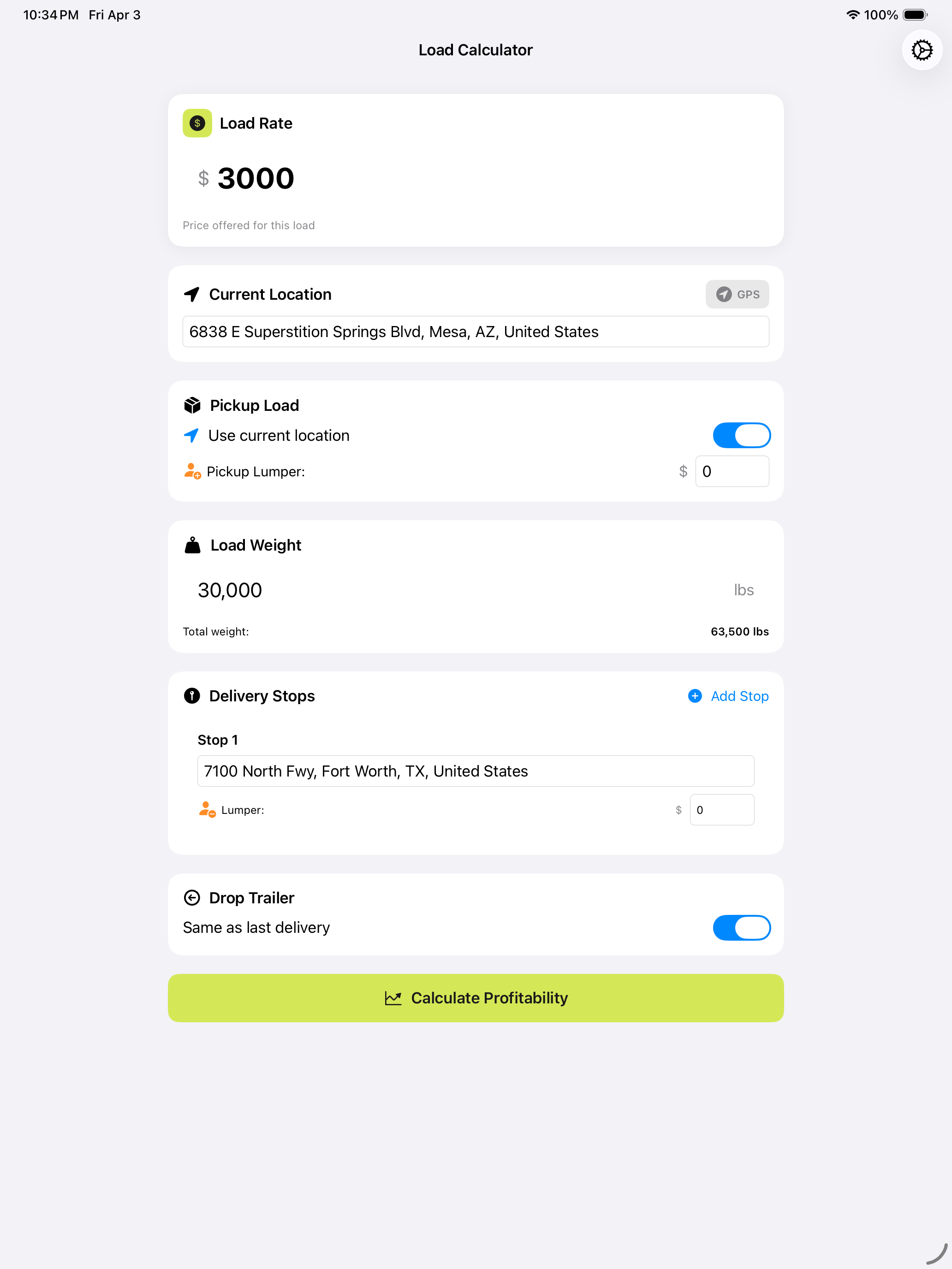 ROL: Return on Load