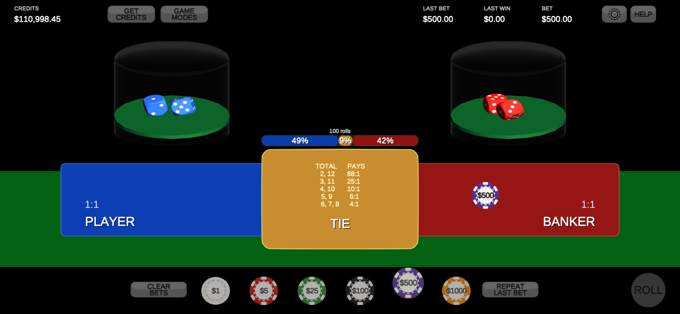 Dice Dome Craps screenshot 8