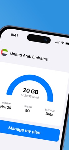 eSim Prepaid Mobile Travel Appのおすすめ画像2