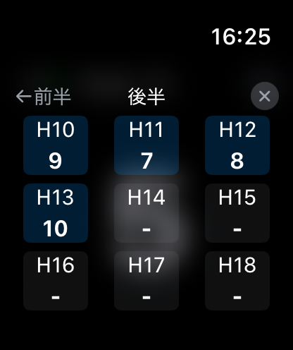 ゴルフ初心者カウンター