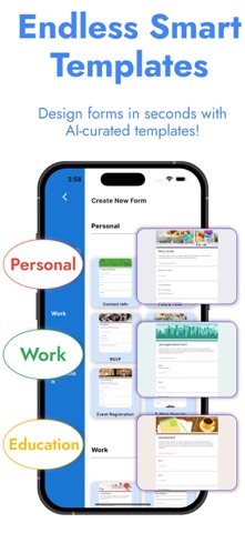 Form for Google Forms App + Ai iPhone screenshot