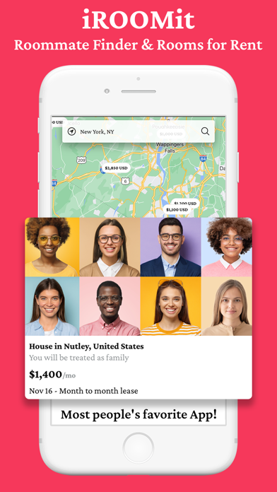iROOMit Roommate Finder, Rooms Screenshot