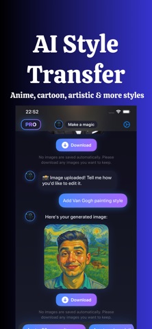 AI Photo Editor: Kontexty screenshot