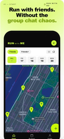 Run With Me - Your Run Crew iPhone screenshot