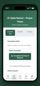 Qada Namaz – Prayer Times screenshot