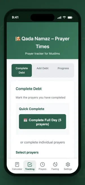 Qada Namaz – Prayer Times screenshot 3