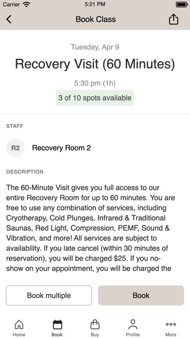 Modern Wellness and Drip Screenshot
