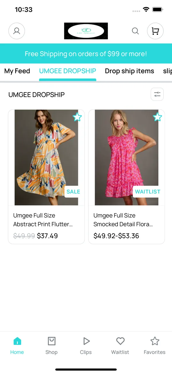 Screenshot #1 pour L&C Apparel and Accessories