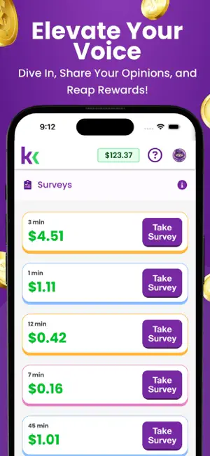 KashKick: Get paid to have fun iPhone screenshot 6