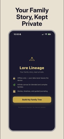 Lore Lineage iPhone screenshot