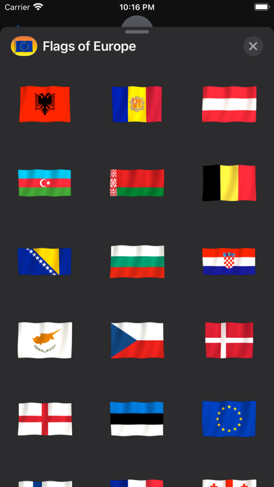 Flags of Europe Screenshot