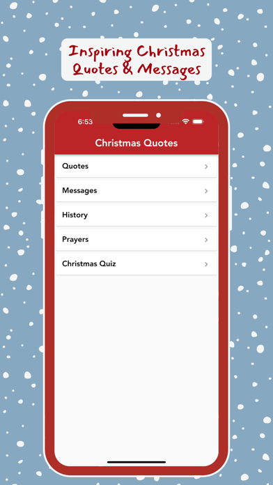 Screenshot #2 pour Christmas Quotes & Messages