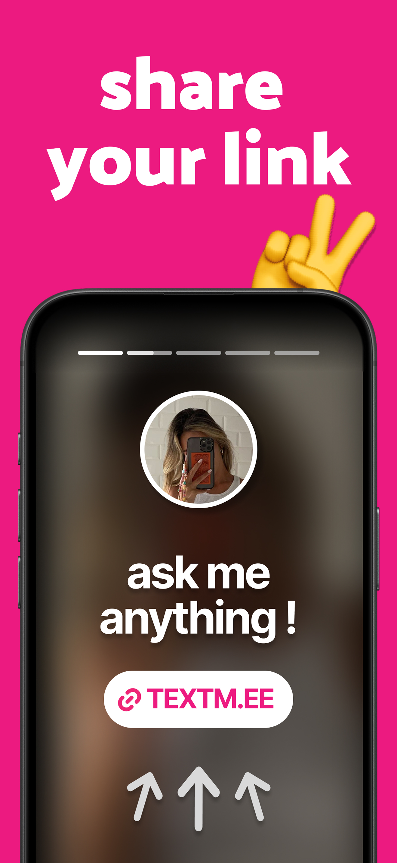 TEXTMEE secret message link