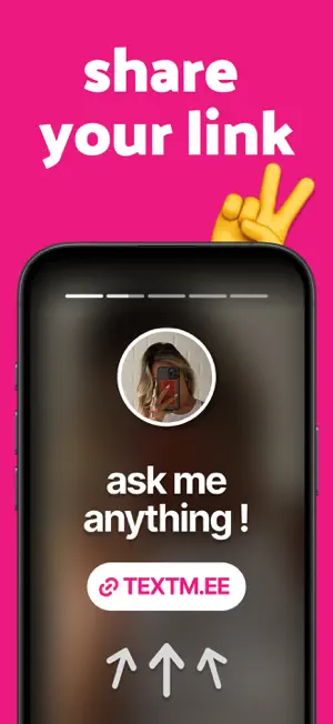 TEXTMEE secret message link screenshot 1
