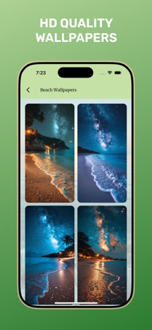 Nature Wallpapers HD Offline iPhone screenshot