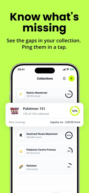 PING: TCG Card Finder & Alerts screenshot 4 of 5