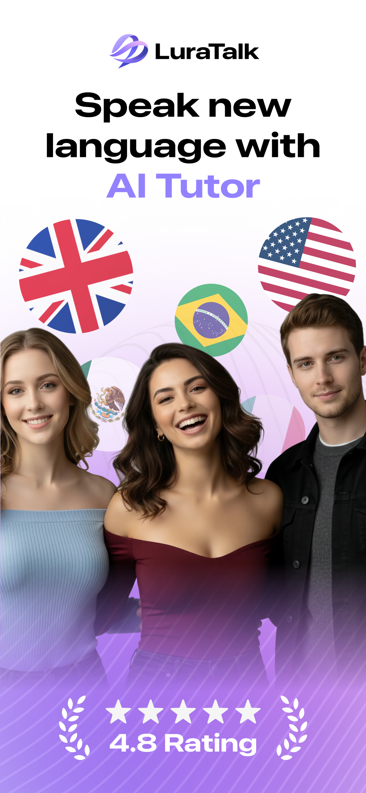 LuraTalk: AI English Speaking