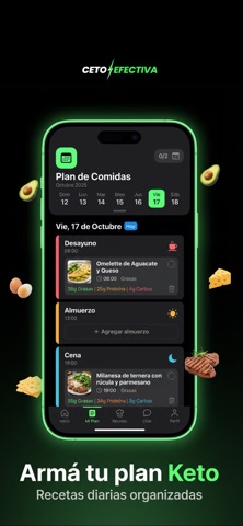 CetoEfectiva: Pérdida de peso iPhone screenshot