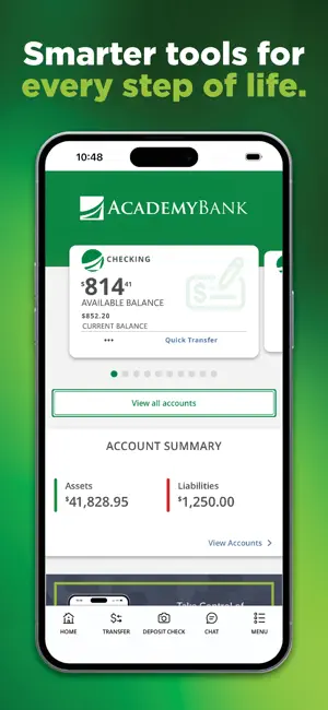 Academy Bank screenshot 2