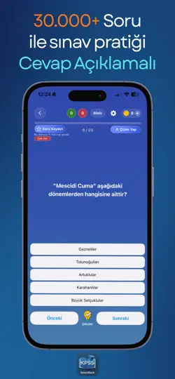 KPSS & AGS SınavBank 2026 iPhone Ekran Görüntüsü 3