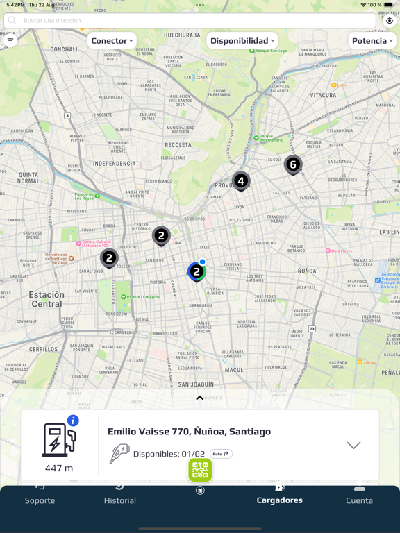 App screenshot