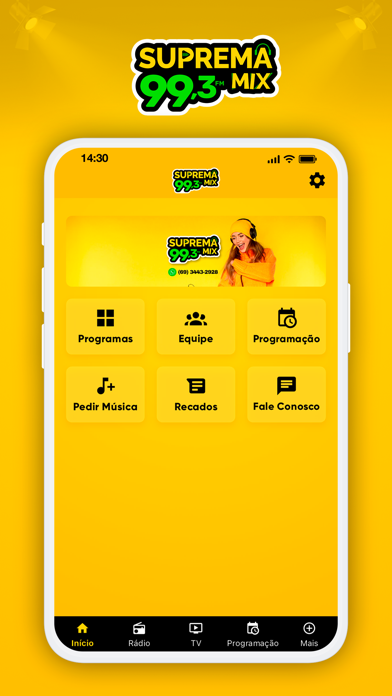 Rádio Suprema Mix 99,3 FM Screenshot