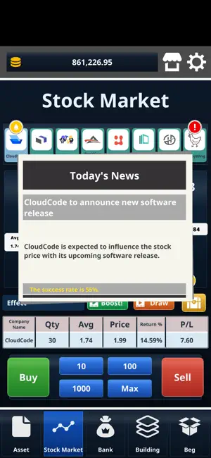 Stock Game - Stock King screenshot 2