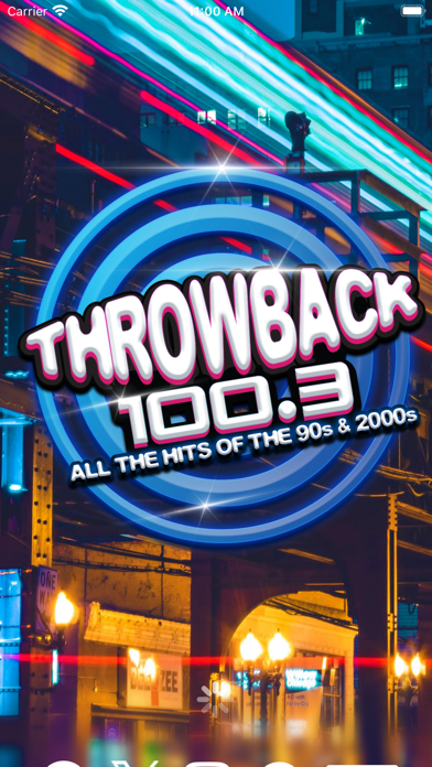 Throwback 100.3 Screenshot
