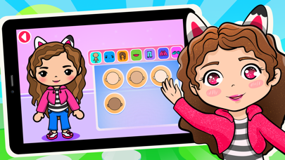 Gabby Dress Up Coloring Book Screenshot