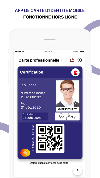 Screenshot #1 pour Identifiant Professionnel