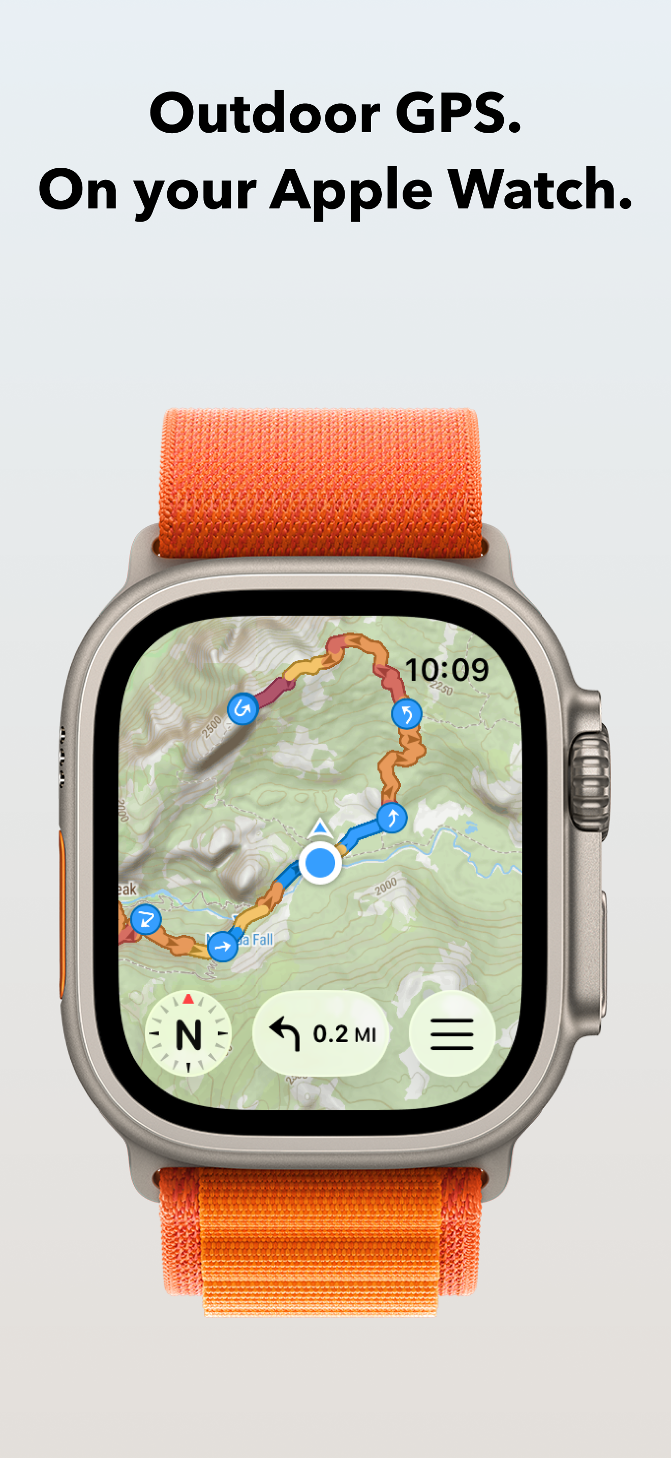 WristTopo: Maps for Watch