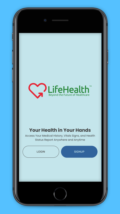 My LifeHealth Wallet iPhone screenshot 1 - Medical app