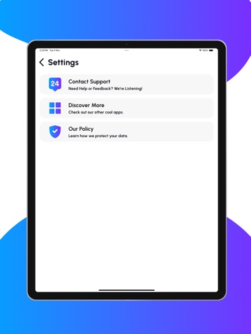 Image Color Extractor iPad screenshot