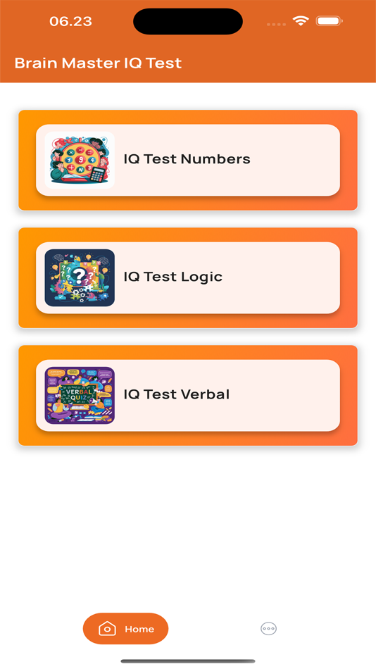 #1. Brain Master IQ Test (iOS) By: Nadya Ramadhani