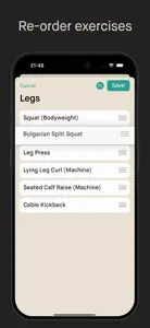 Hench Workout Tracker Gym Log screenshot #11 for iPhone